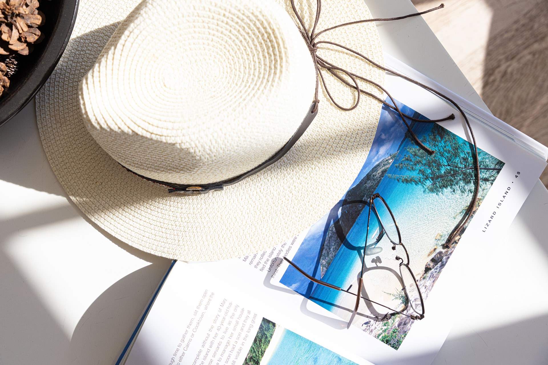 Lazing in the sun with a holiday read, the perfect holiday pastime. 