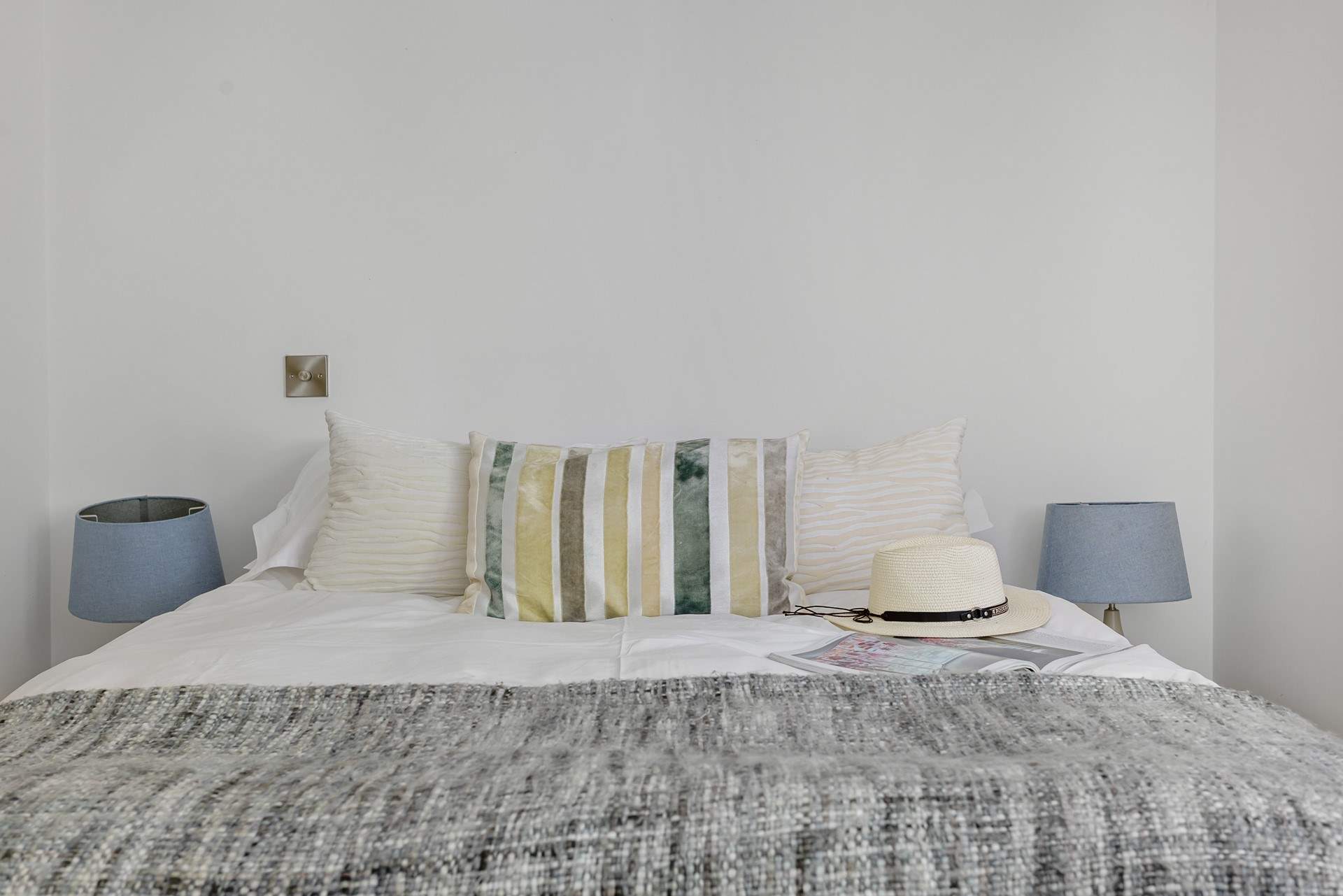 Each bedroom is cosy and welcoming.