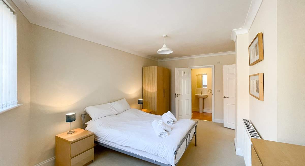 Bedroom 2 is a double room and also on the first floor.