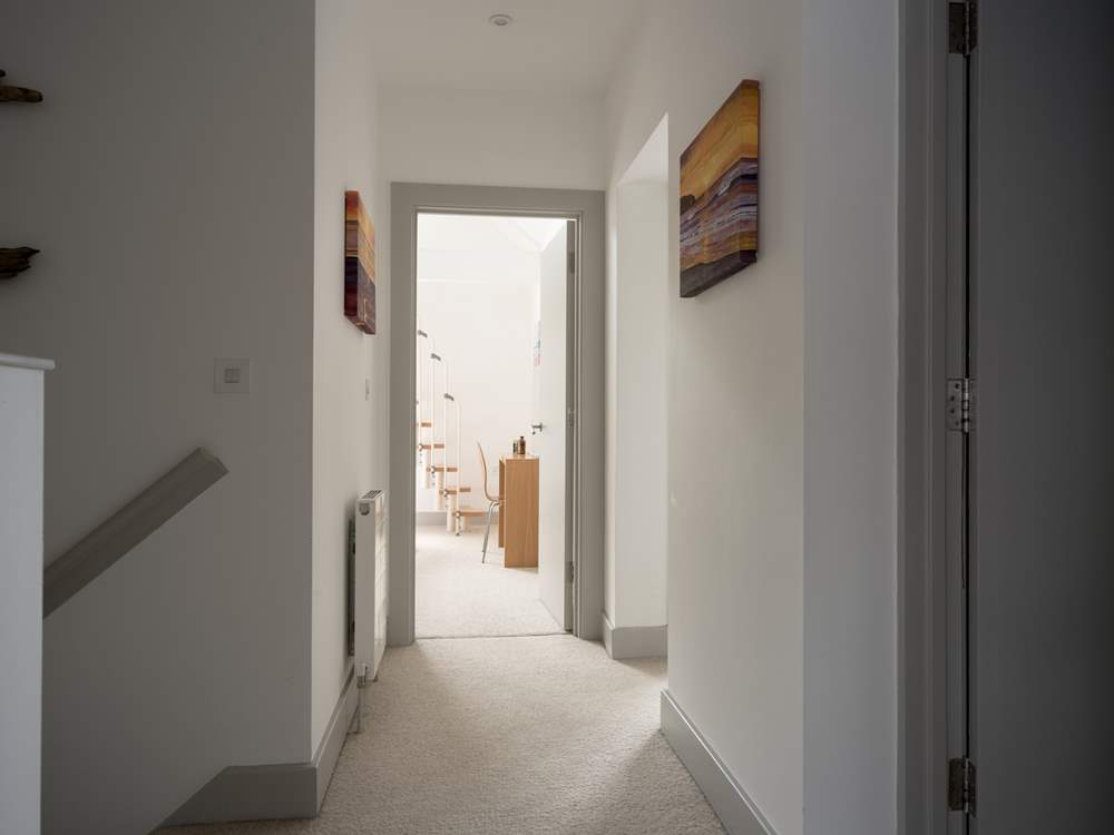 On the first floor you will find all three bedrooms.