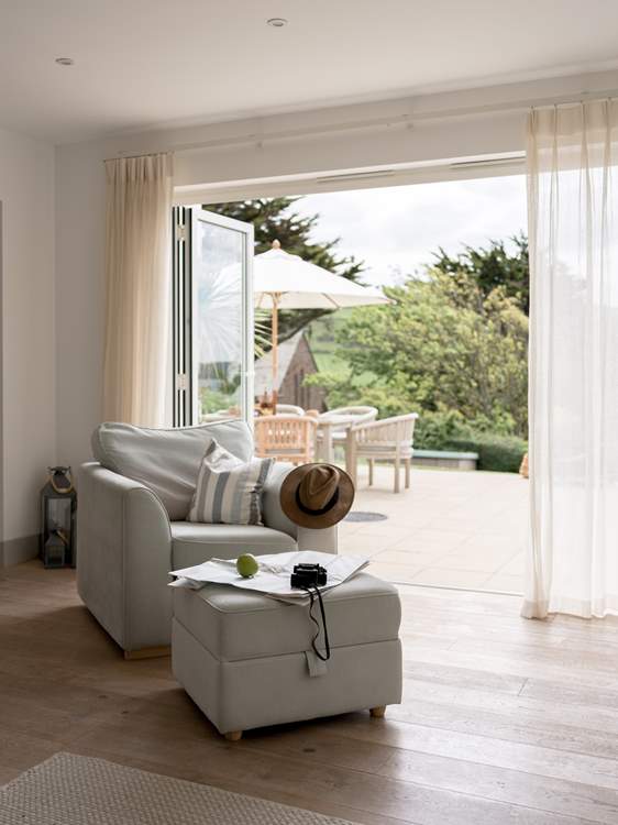 The perfect spot to take in the view of the coastline.