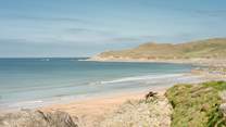 Simply walk the coast path and find a spot to stop reflect and enjoy the view! 
