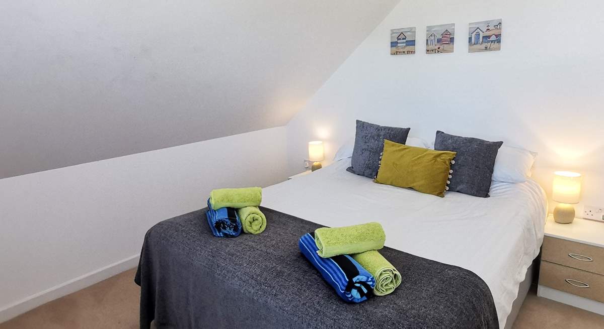 The bedrooms are beautiful. 
