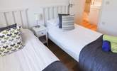 The twin bedroom has the luxury of an en suite shower-room.  - Thumbnail Image