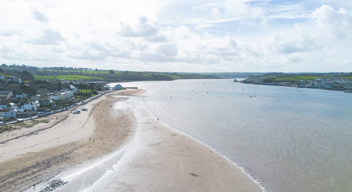 Instow has a wonderful sandy beach. 