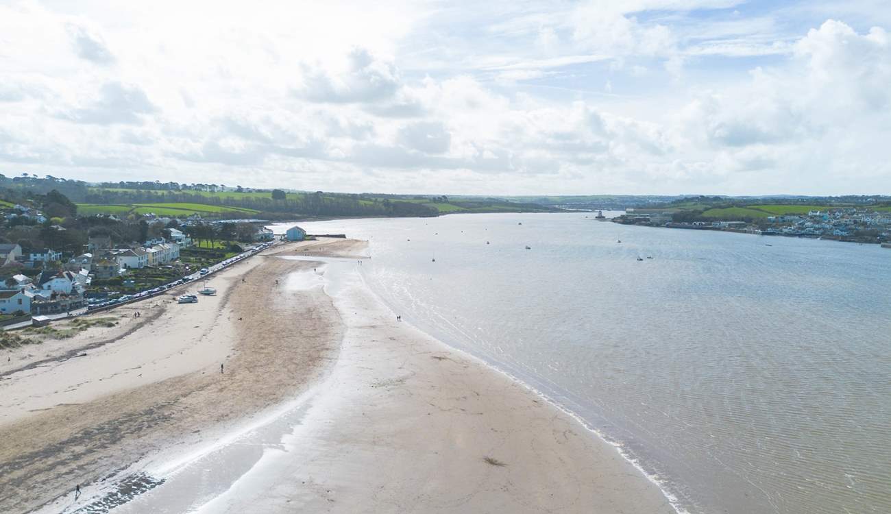 Instow has a wonderful sandy beach. 