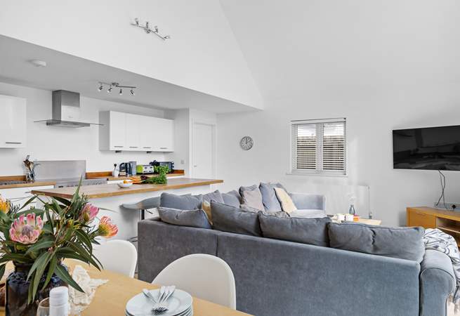 The open plan living area means you can always be together.