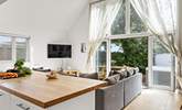 The living space is open plan, perfect for sociable holidays.  - Thumbnail Image