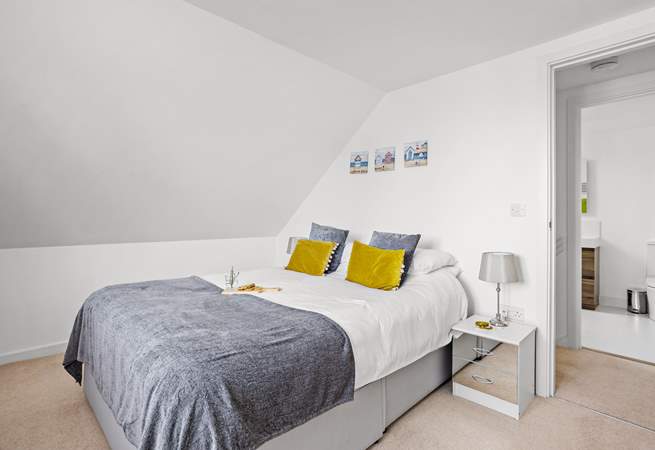 The bedrooms are beautiful. 