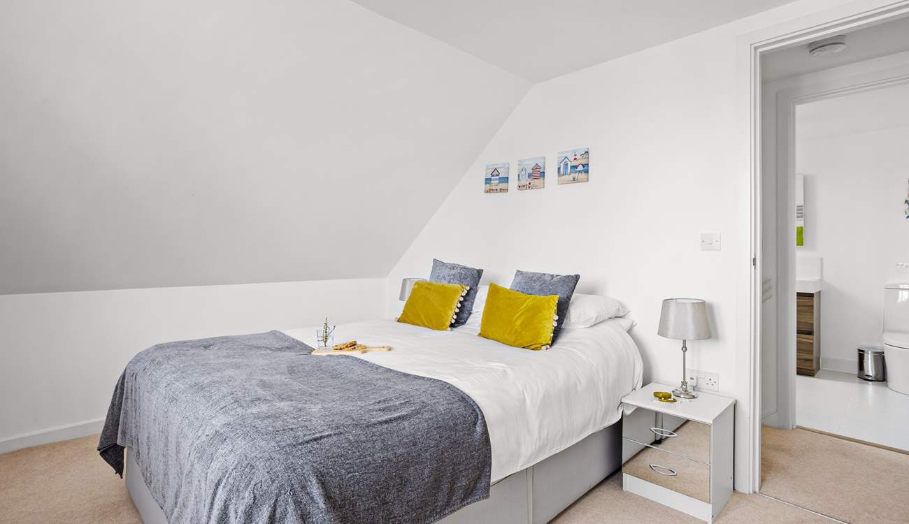 The bedrooms are beautiful. 