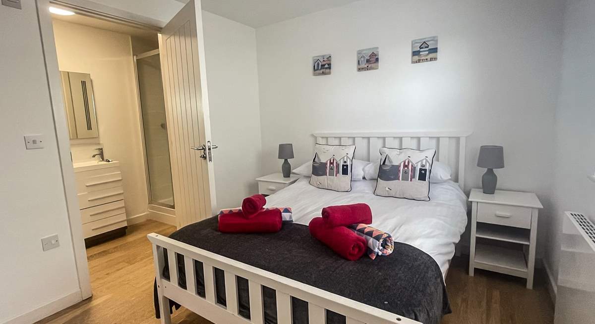 Bedroom 2 is a lovely double room with an en suite shower.
