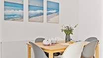 The perfect spot for the family to gather round and enjoy a family feast.