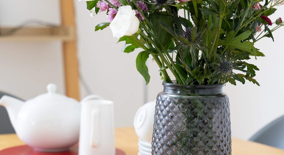 Tea time treats are always welcome.