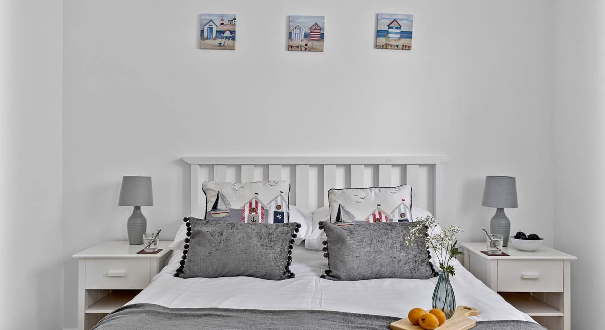 The cute ground floor  en suite double room.