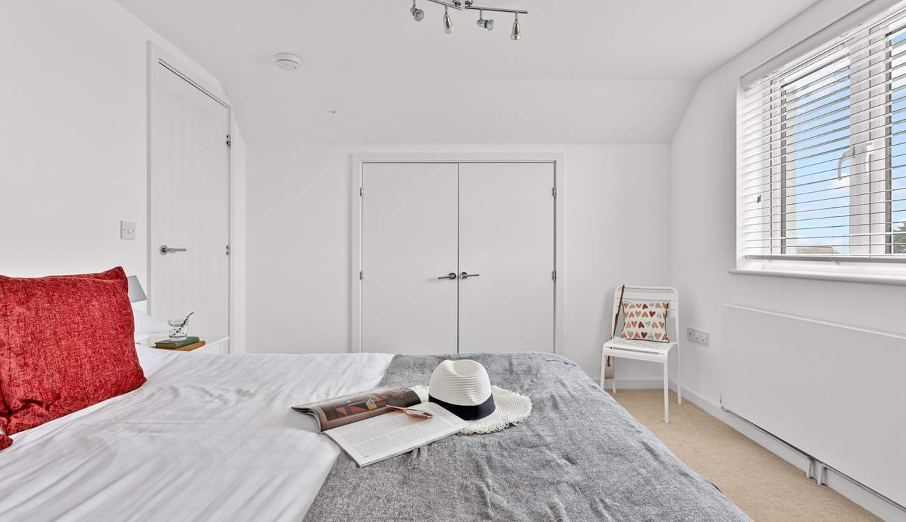 There is plenty of storage to add to the lovely flow of this holiday abode.