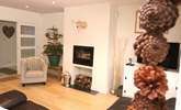 Cosy up in front of the wood-burner.  - Thumbnail Image