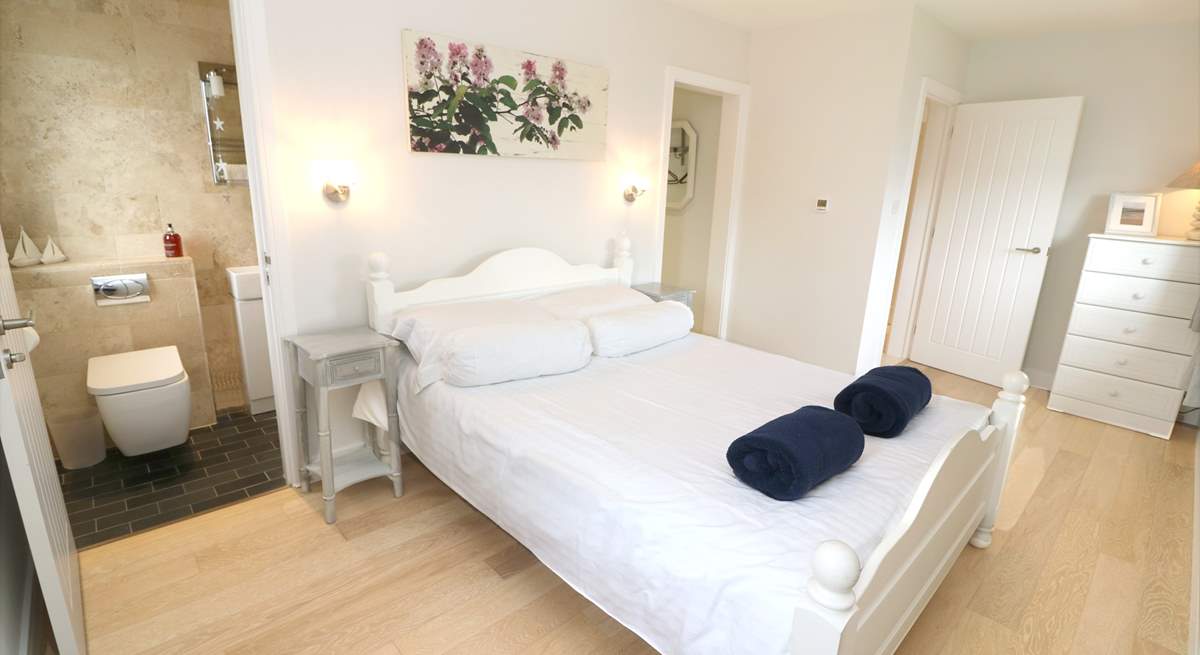 One of the charming double rooms. 
