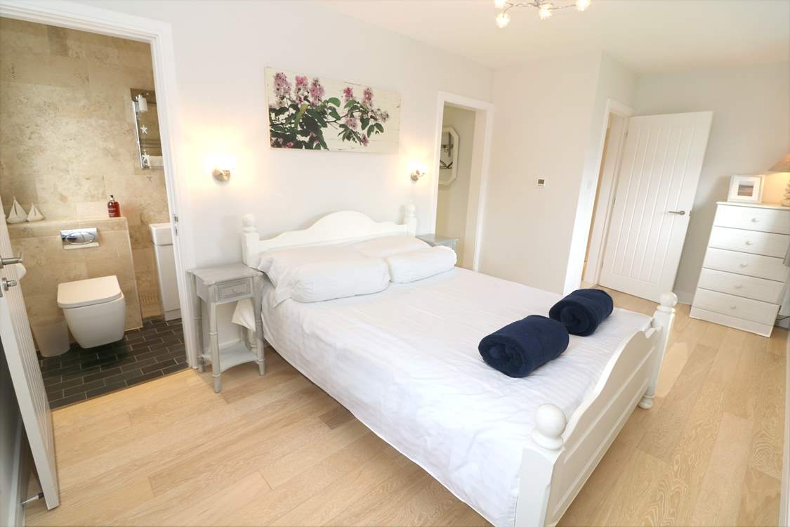 One of the charming double rooms.