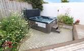 Ah bliss, a soak in the hot tub after a busy day. - Thumbnail Image