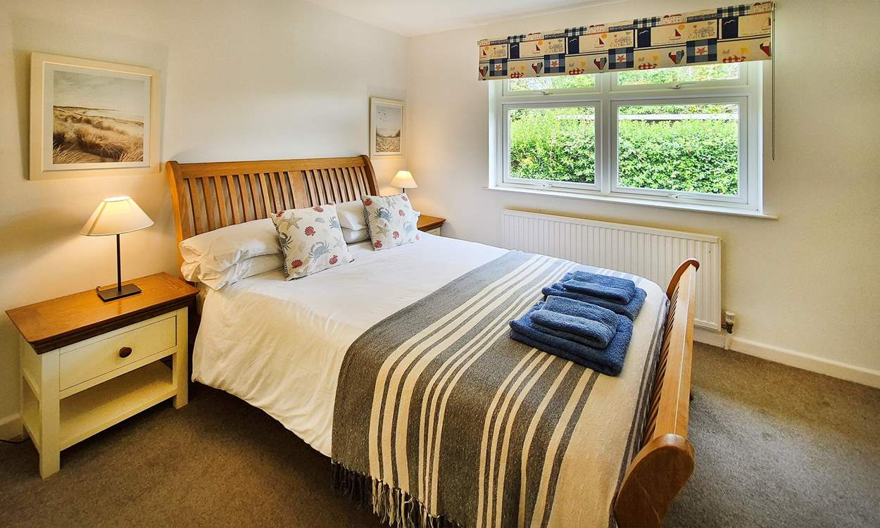 The bedrooms are perfect for a restful night.