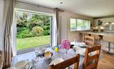 Set outside into the garden through the French windows. - Thumbnail Image