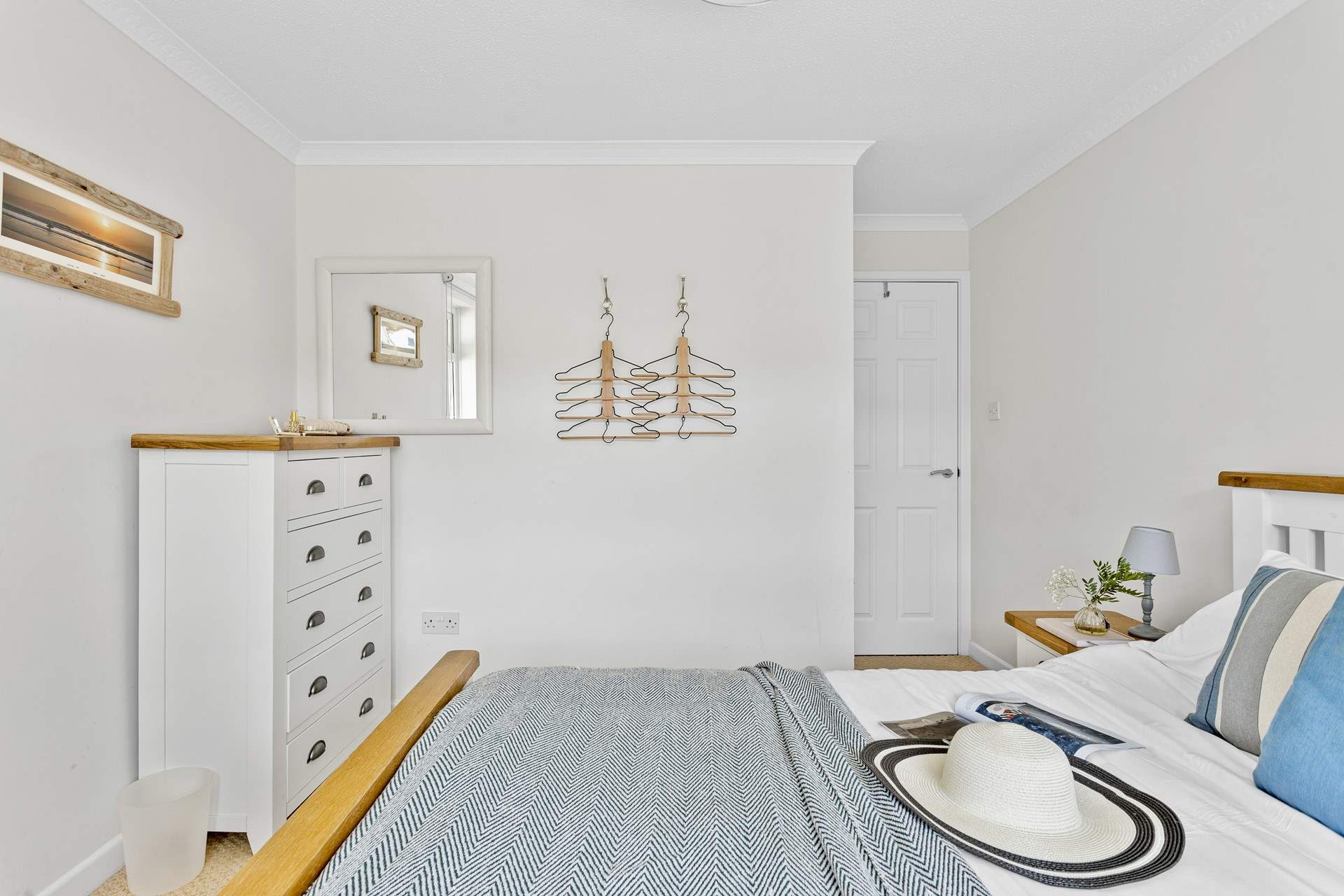 Plenty of storage and hanging space for your holiday wardrobe.