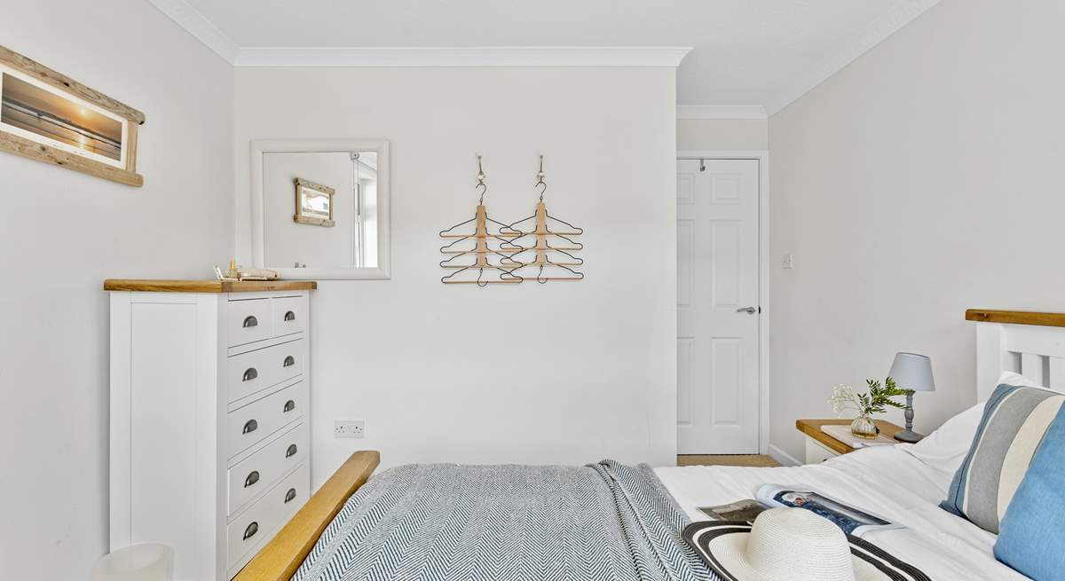 Plenty of storage and hanging space for your holiday wardrobe.