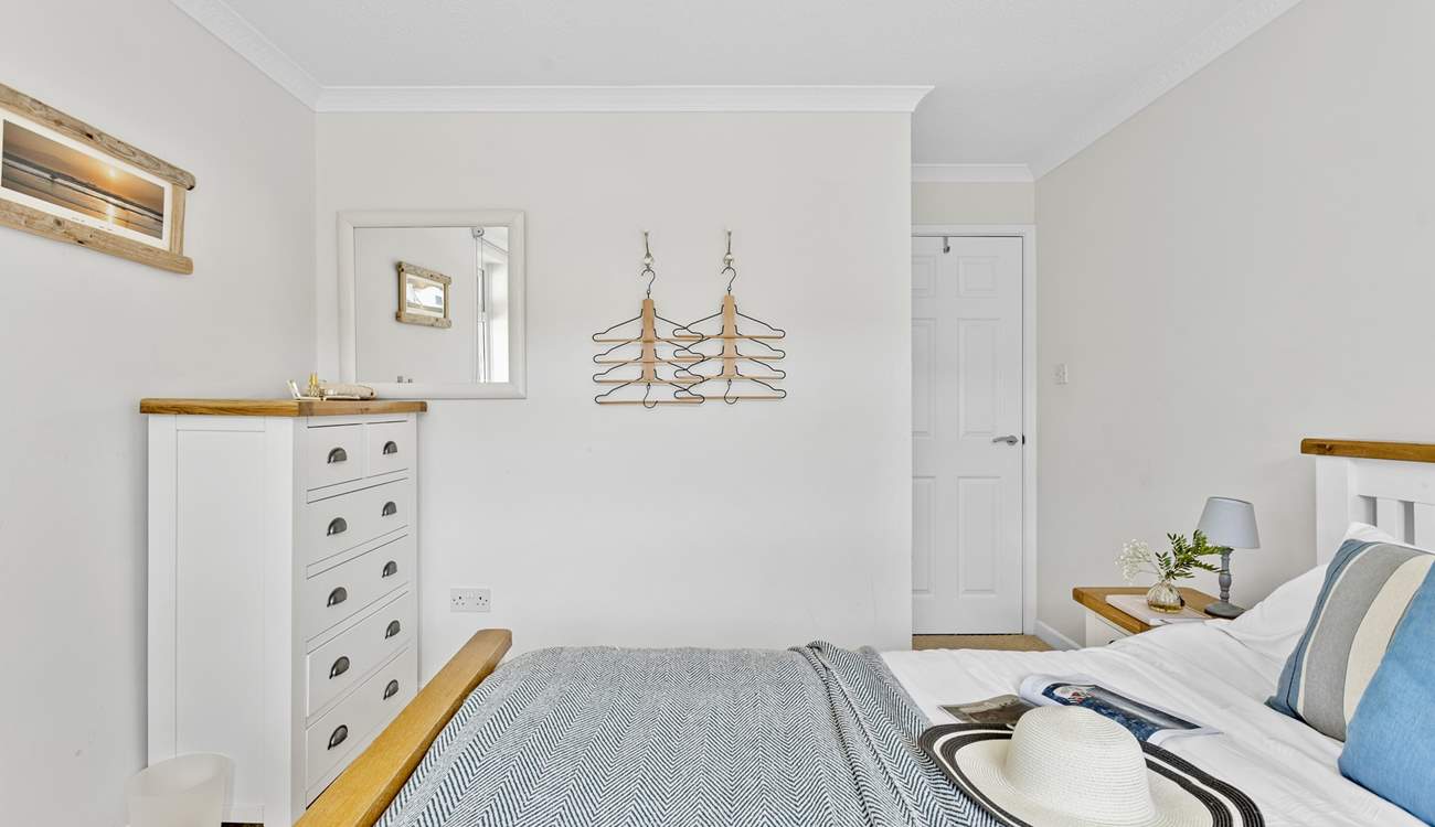 Plenty of storage and hanging space for your holiday wardrobe.