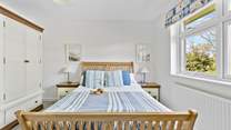 Bedroom 1 has a king-size double bed....