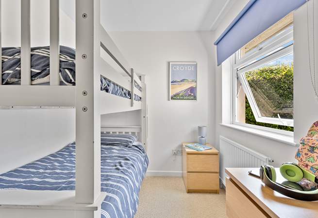 This is the second bunk room.