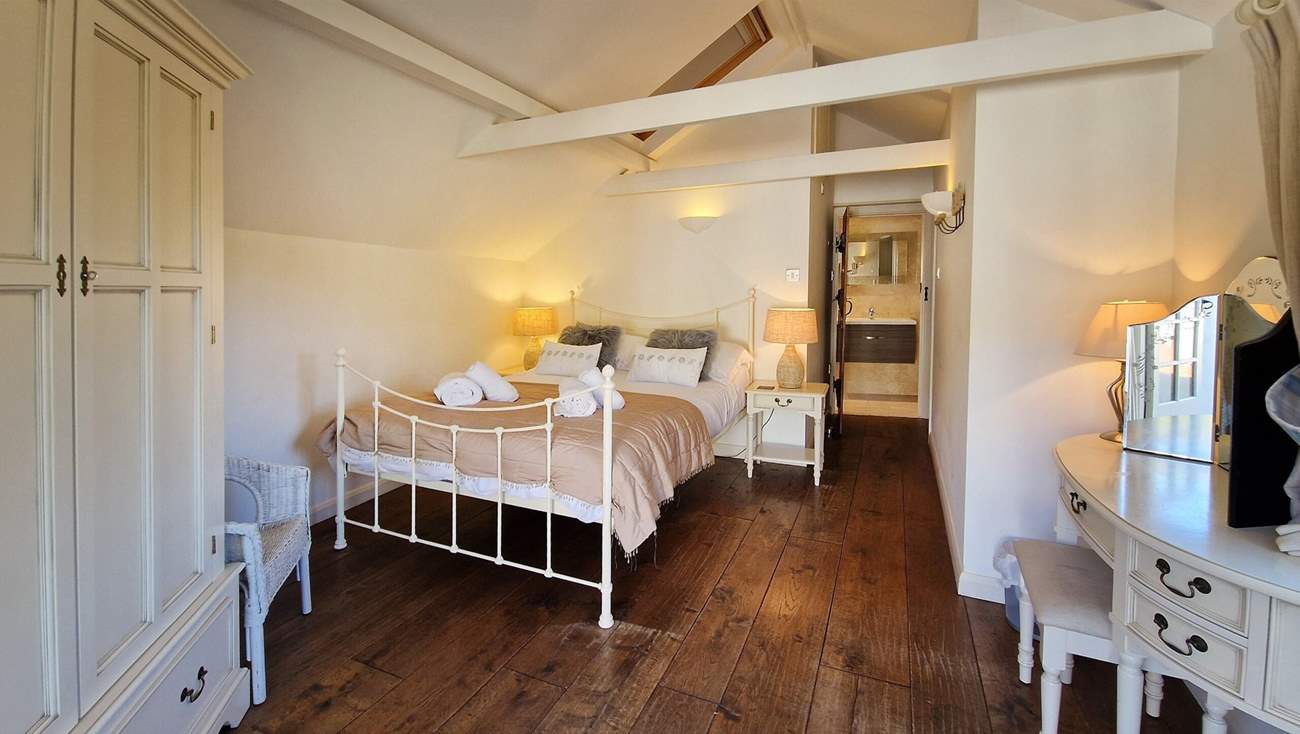 All the bedrooms are nicely furnished.