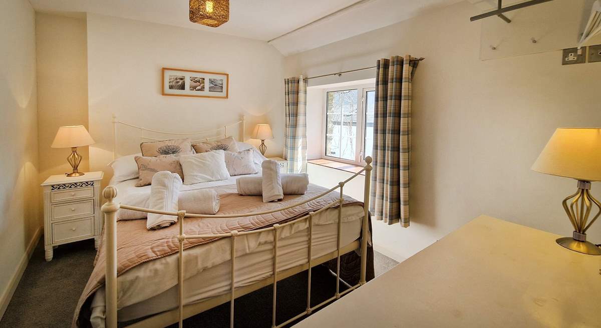 The bedrooms are cosy and welcoming. 