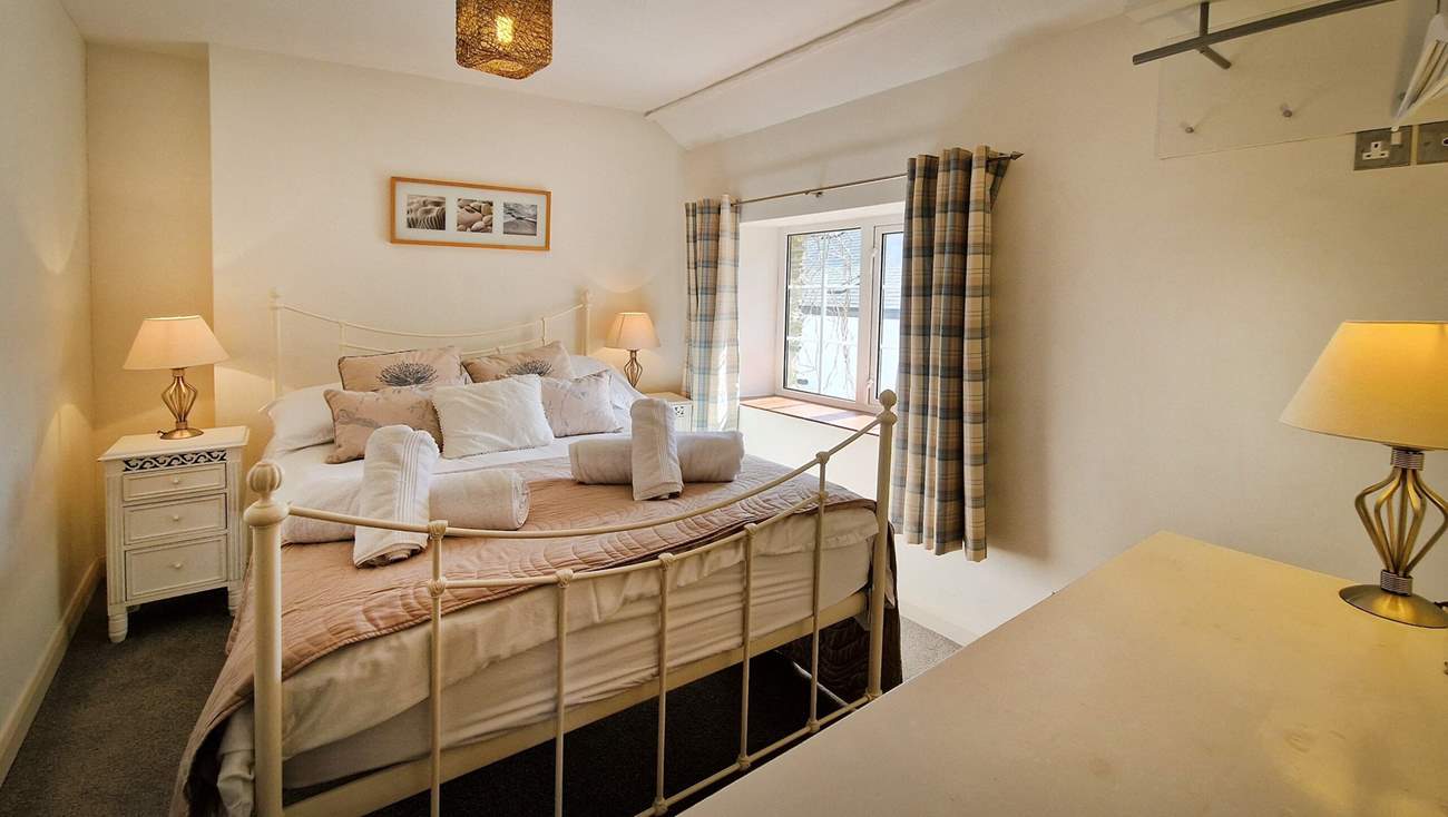 The bedrooms are cosy and welcoming.