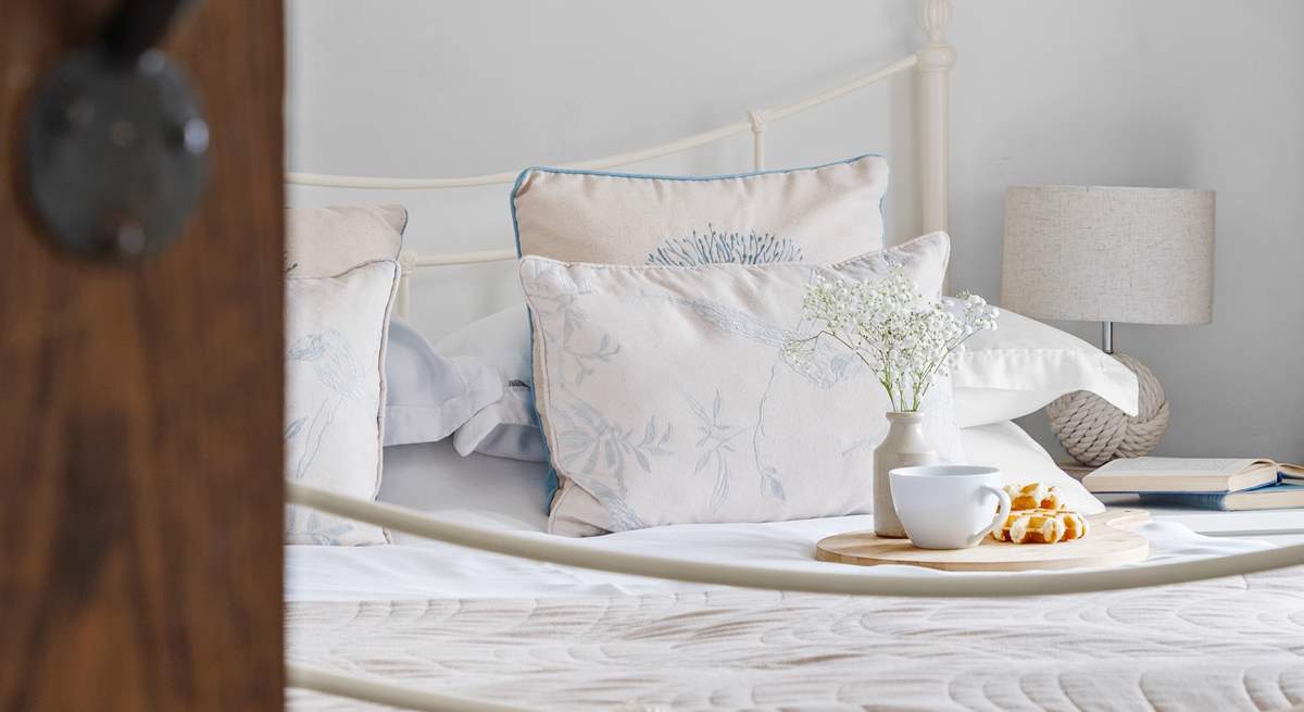 Oh so pretty bedroom two.