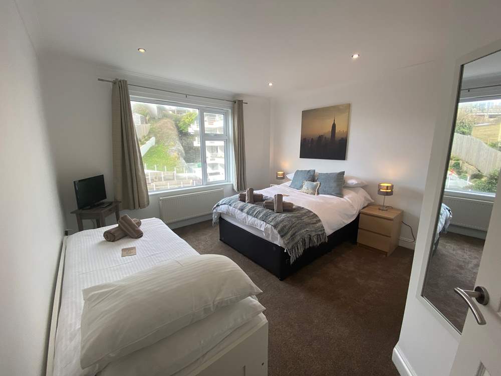 Bedroom 3 is ideal for families.