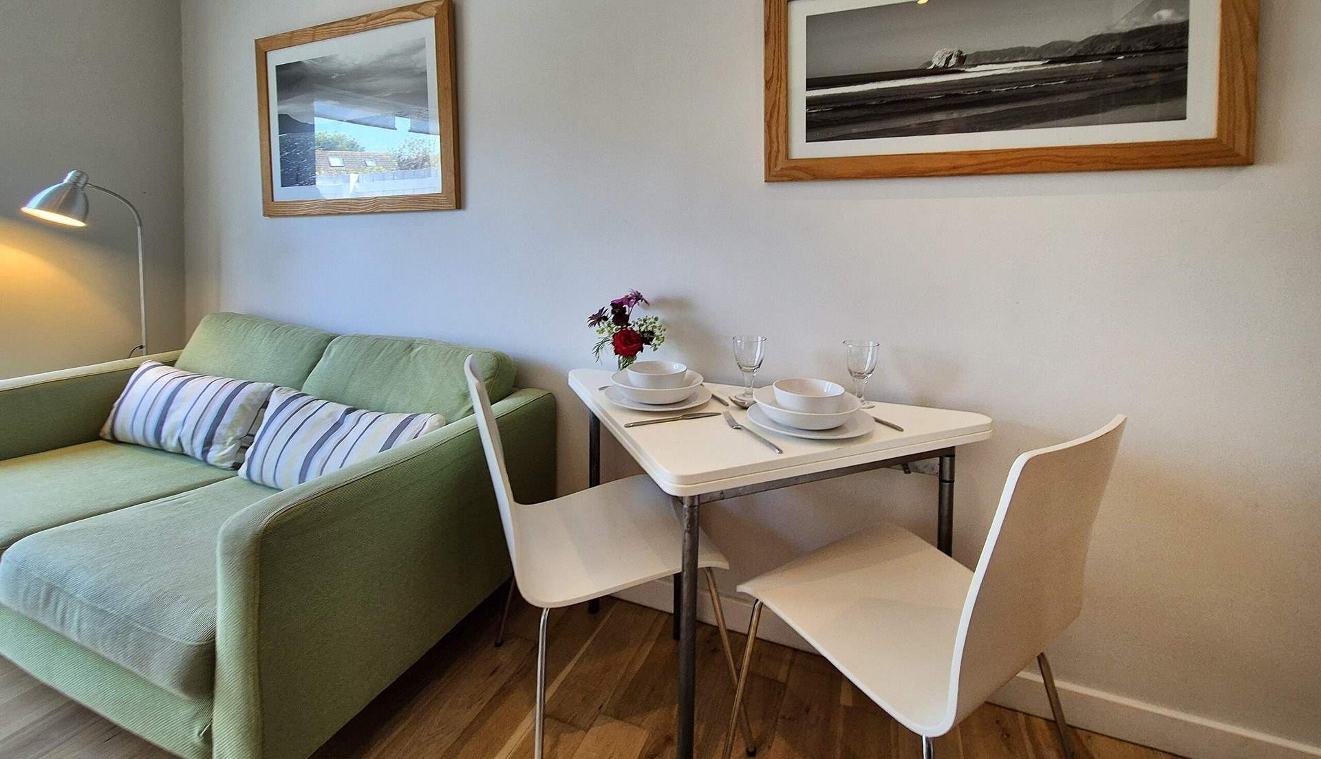 The space has been cleverly utilised here. 