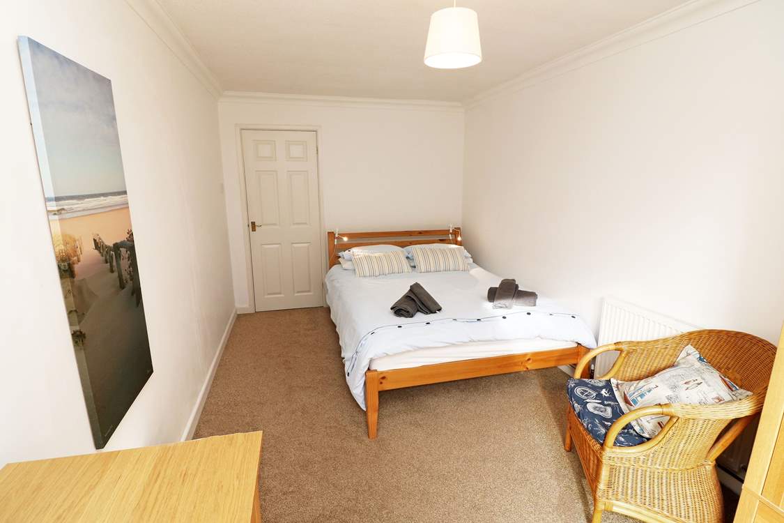 The double bedroom.