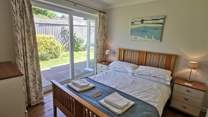 There are two double bedrooms.