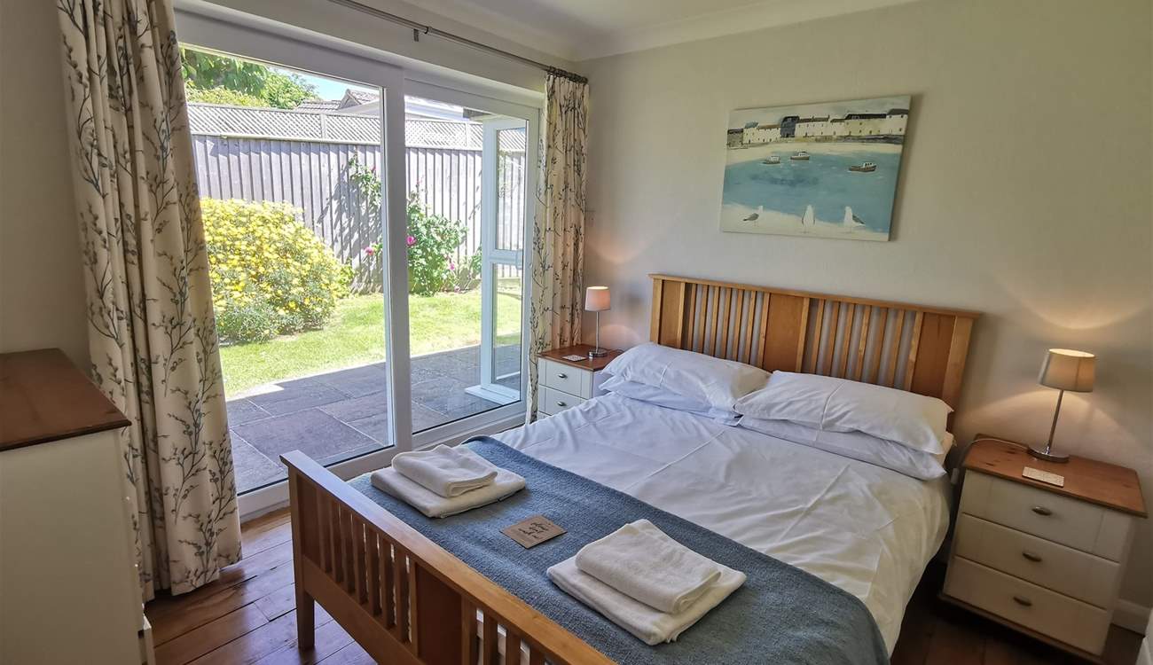 There are two double bedrooms.