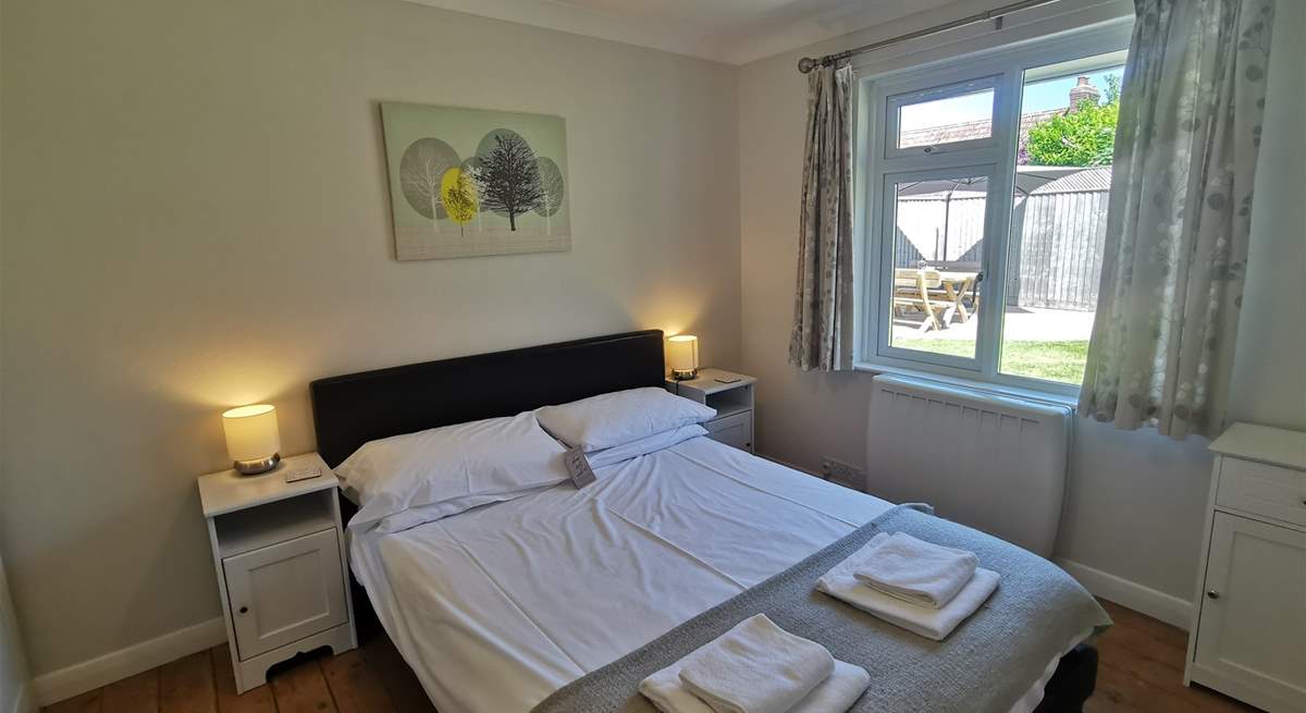 The second double bedroom.