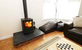 The wood-burner will keep you cosy whatever the weather.  - Thumbnail Image