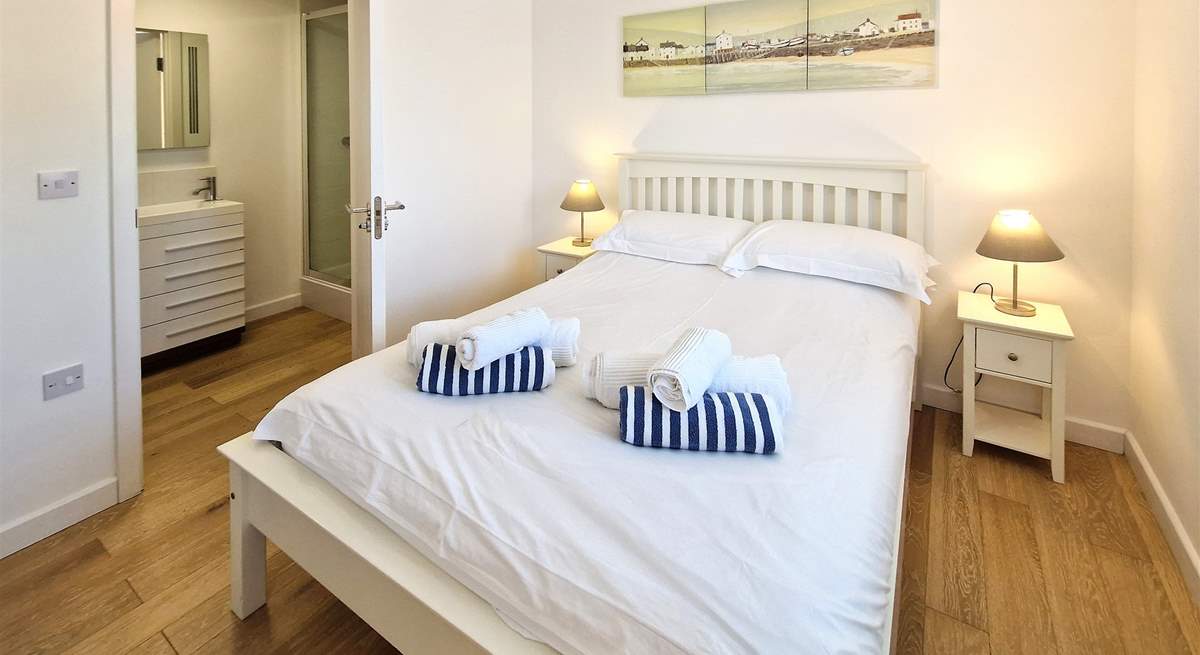 The bedrooms are cosy and welcoming. 