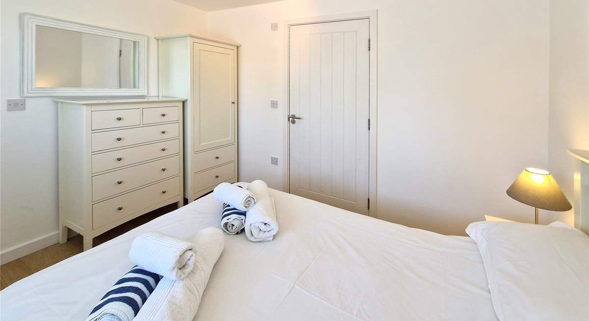 Peaceful bedrooms for a good night's rest. 
