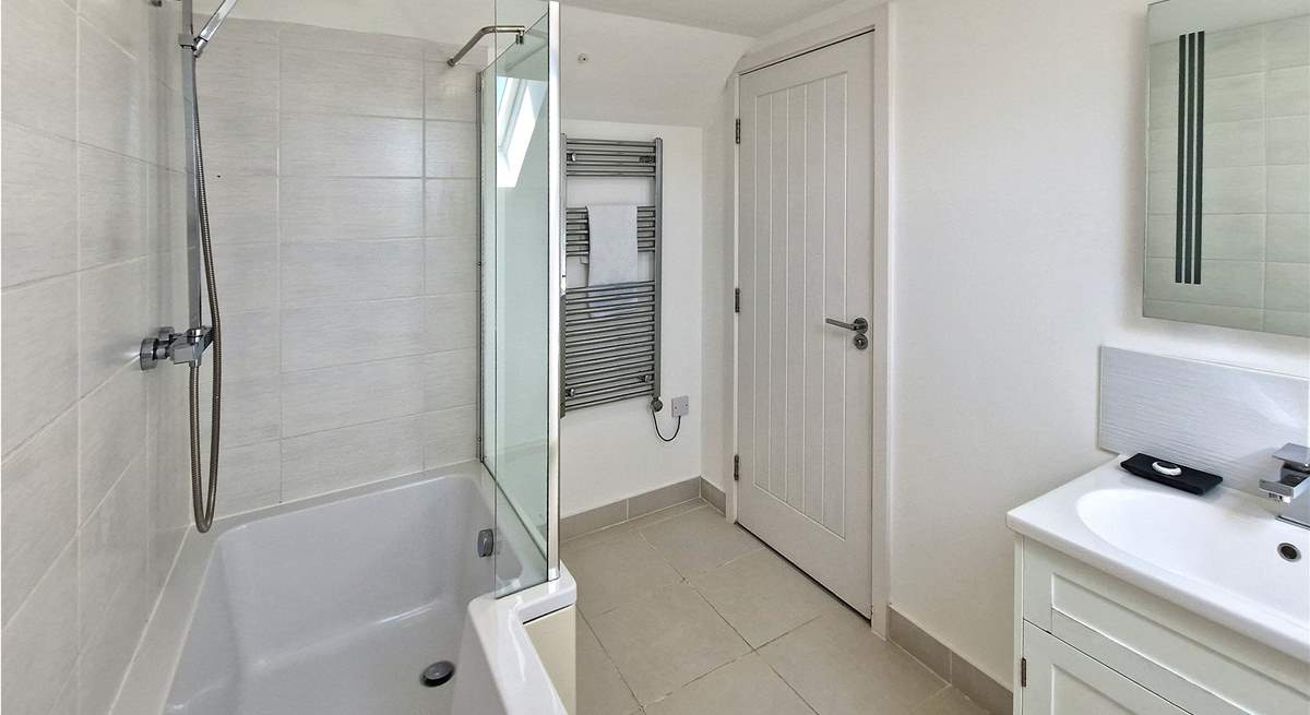 The family bathroom is on the first floor. 