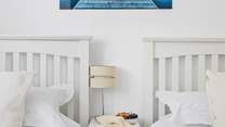 This calming room offers the perfect spot to relax and recharge.