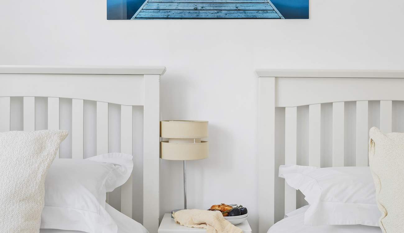 This calming room offers the perfect spot to relax and recharge.