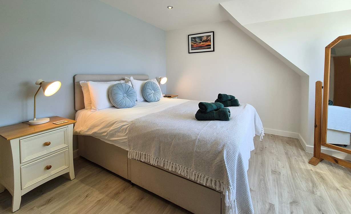 The bedrooms are beautifully designed for a great night's sleep.