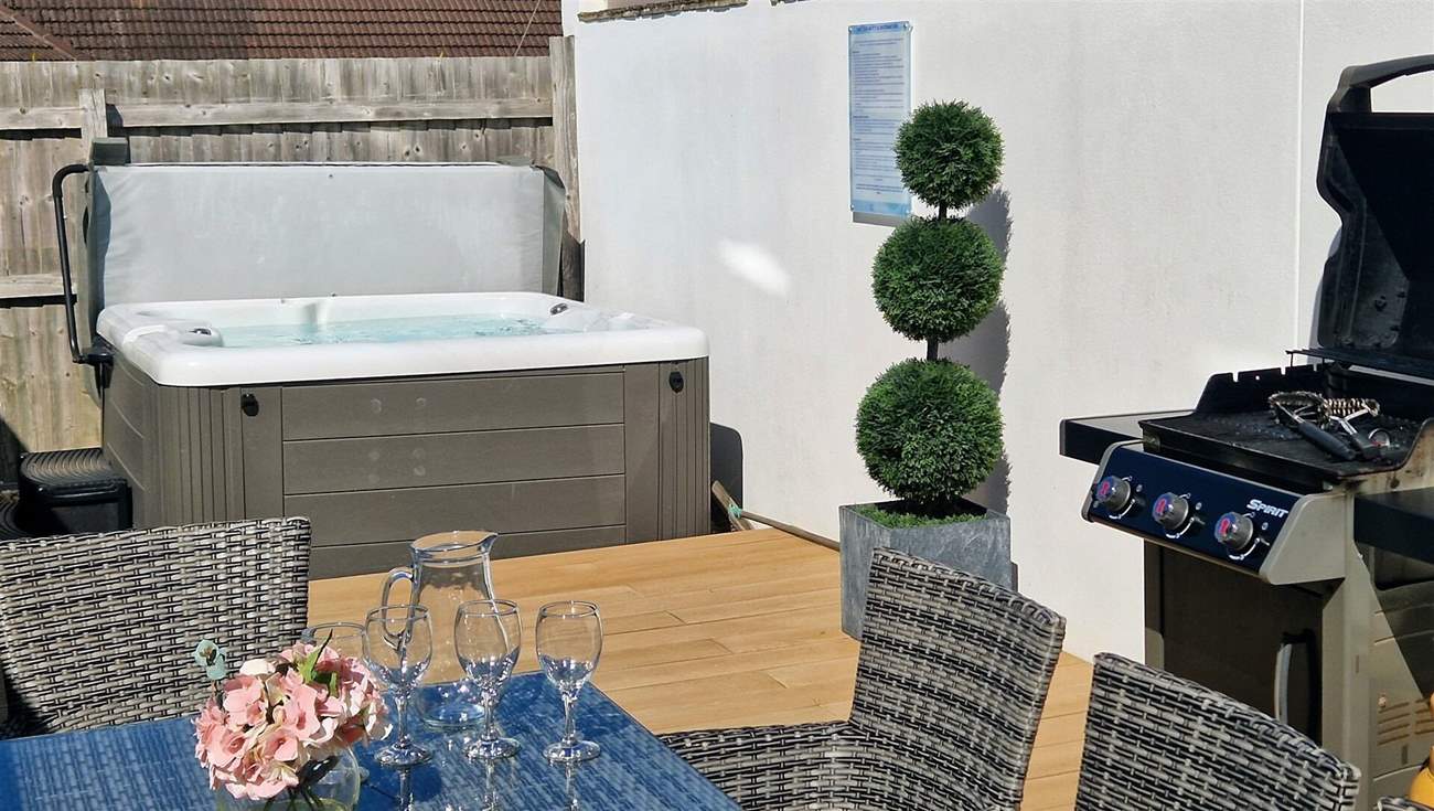 Fire up the barbecue and spend blissful days outside.