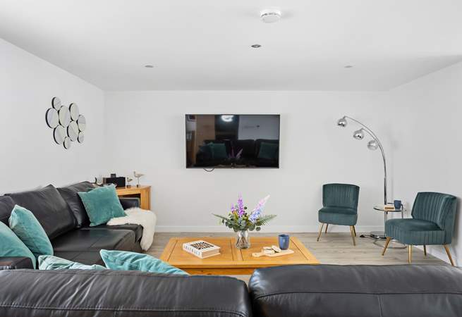 Why not gather round for a movie after a busy day of adventures.