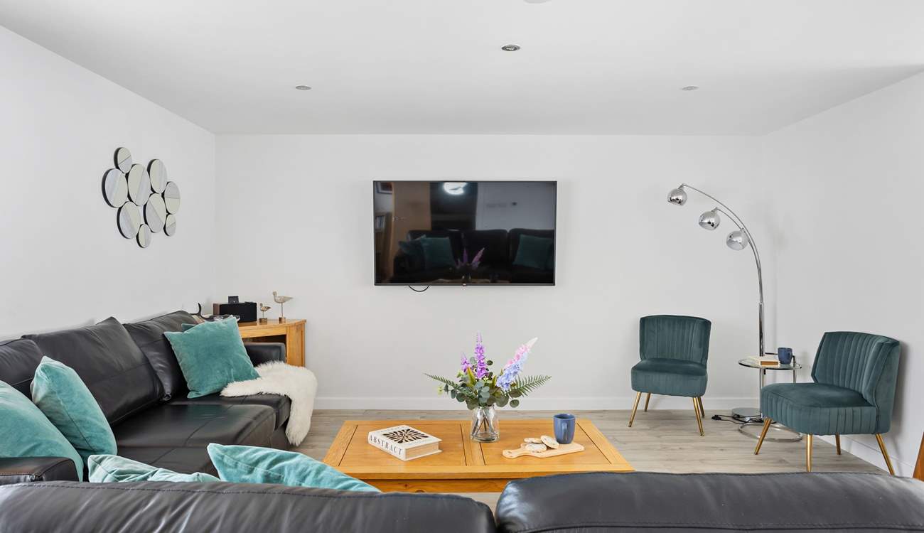 Why not gather round for a movie after a busy day of adventures.